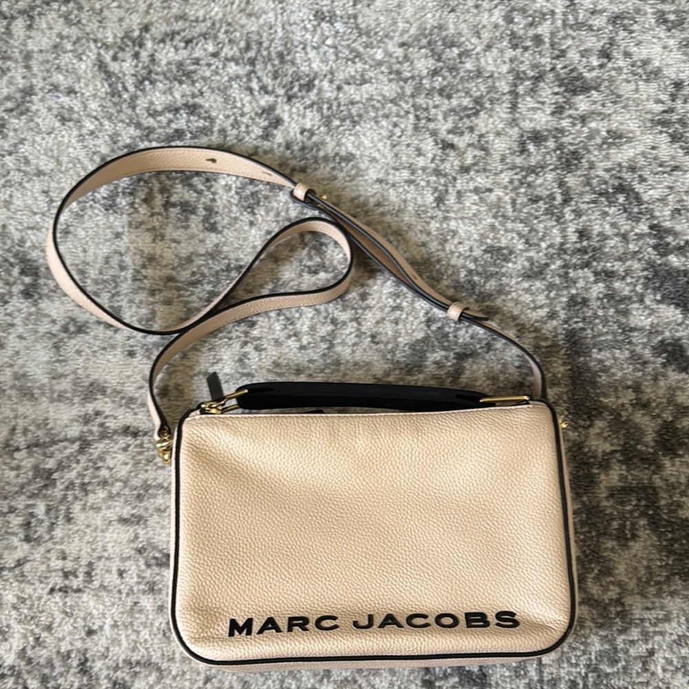 Marc Jacobs Pinkish Cream Crossbody Bag